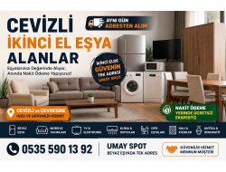 Cevizli İkinci El Eşya Alanlar | Spot Beyaz Eşya ve Mobilya Alımı | Umay Spot