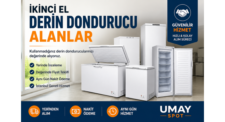İkinci El Derin Dondurucu Alanlar | Umay Spot İkinci El Derin Dondurucu Alanlar | Umay Spot