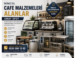 Cafe Malzemeleri Alanlar | İkinci El Cafe Ekipmanları Alıyoruz | Umay Spot
